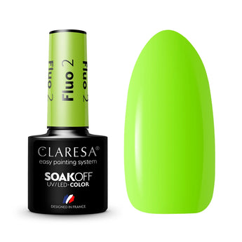 Claresa hibridinis nagų lakas FLUO 2, 5 ml