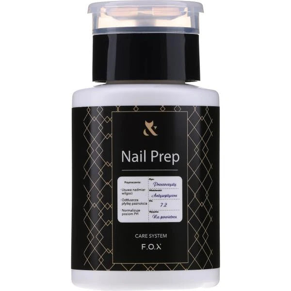F.O.X Nagu dehidratators un attaukotājs Care System Nail Prep, 160 ml