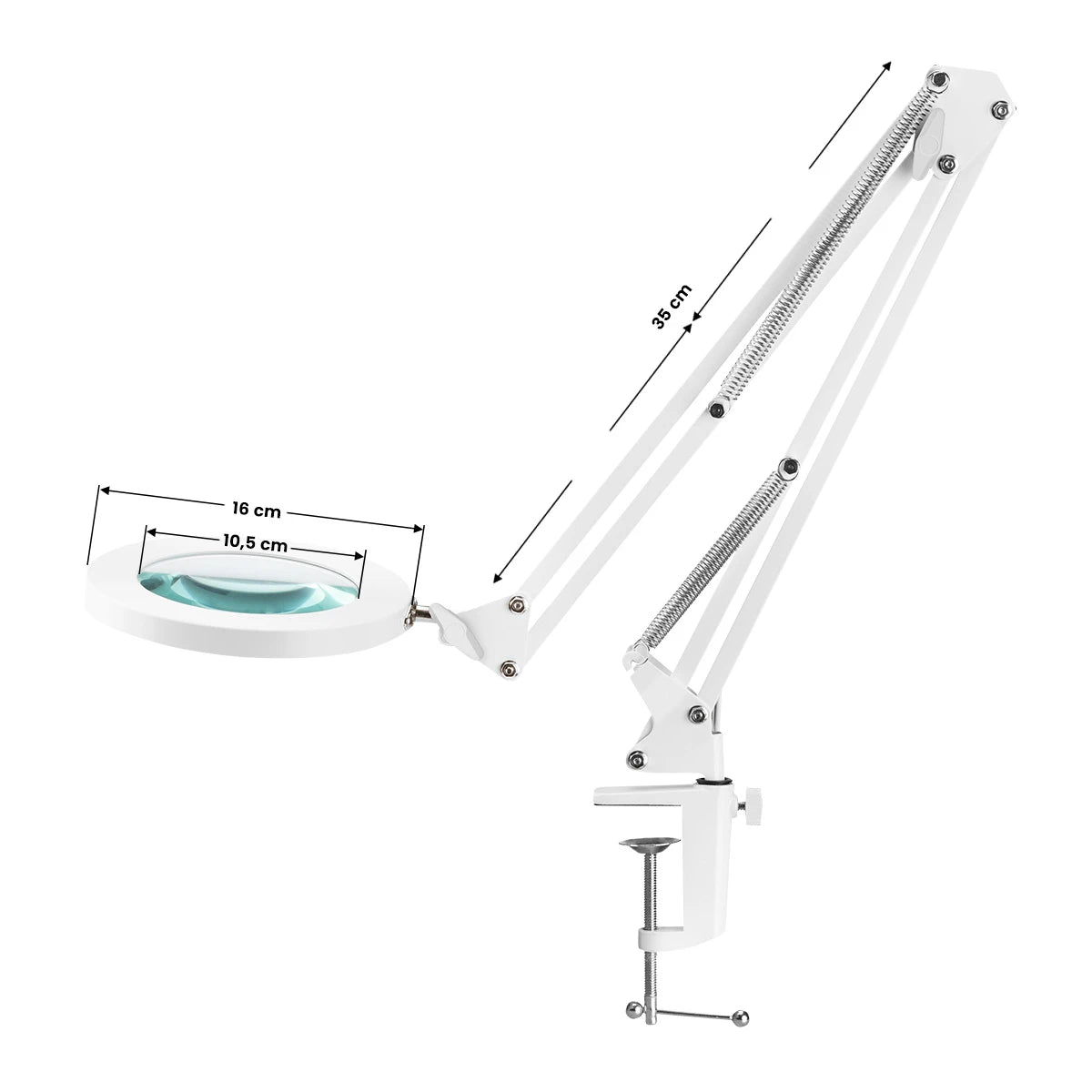 blanc LED table TOP lampe loupe GLOW 308