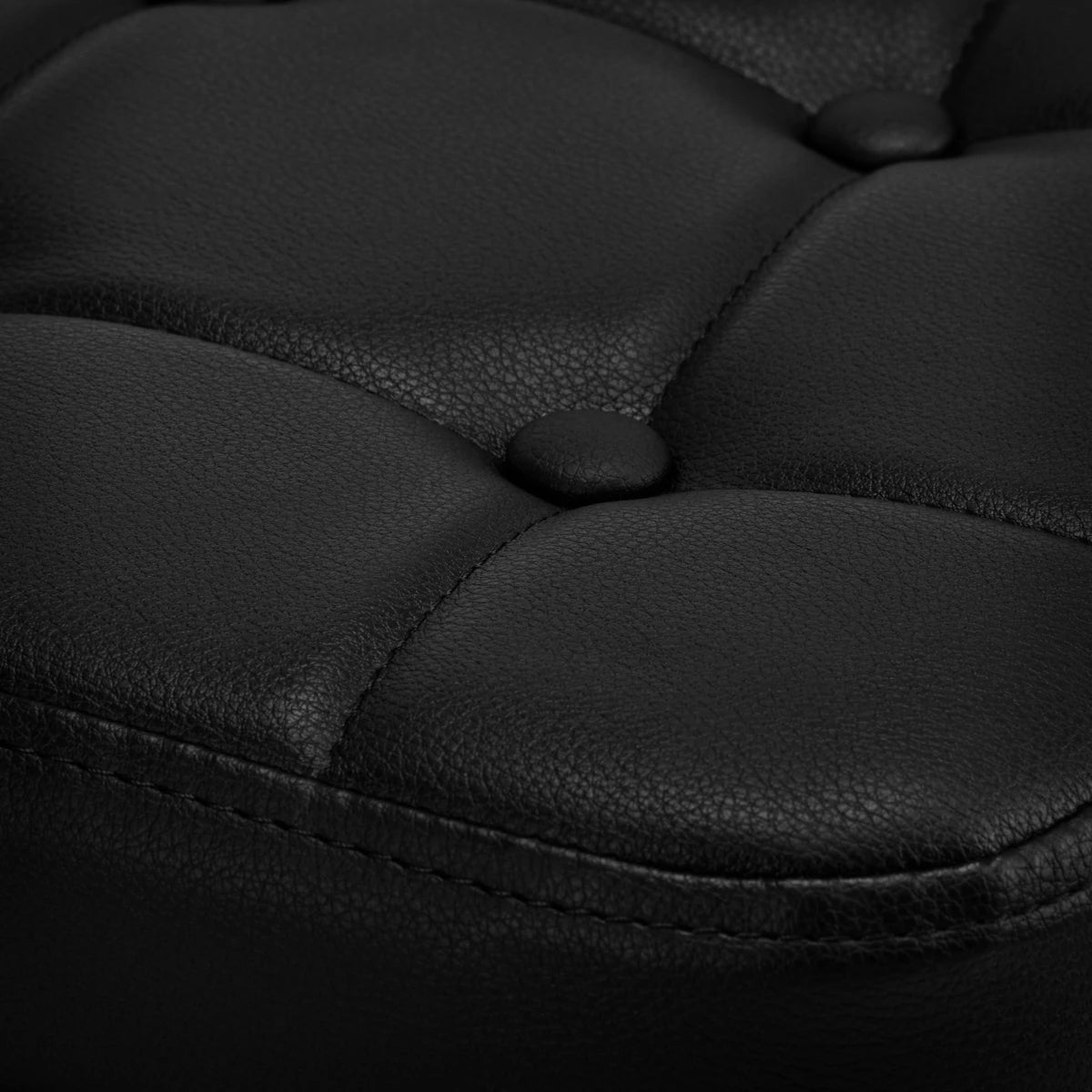 COSMETIC STOOL M-1645 BLACK GOLD