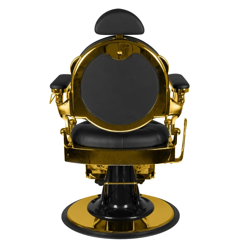 Barber Chair Gabbiano giulio gold black