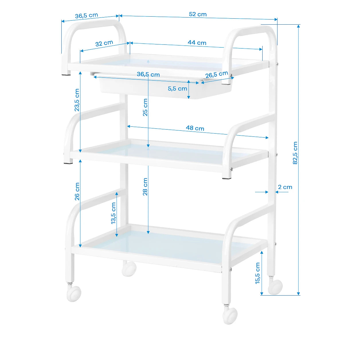 Cosmetic table Basic 121