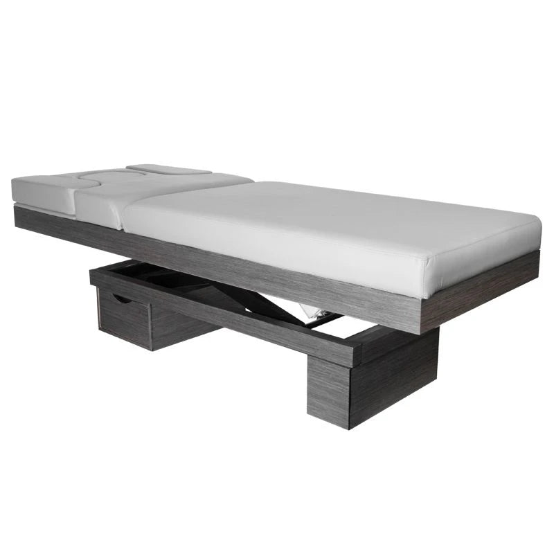 AZZURRO SPA-Kosmetikliege 815B beheizt, hellgrau