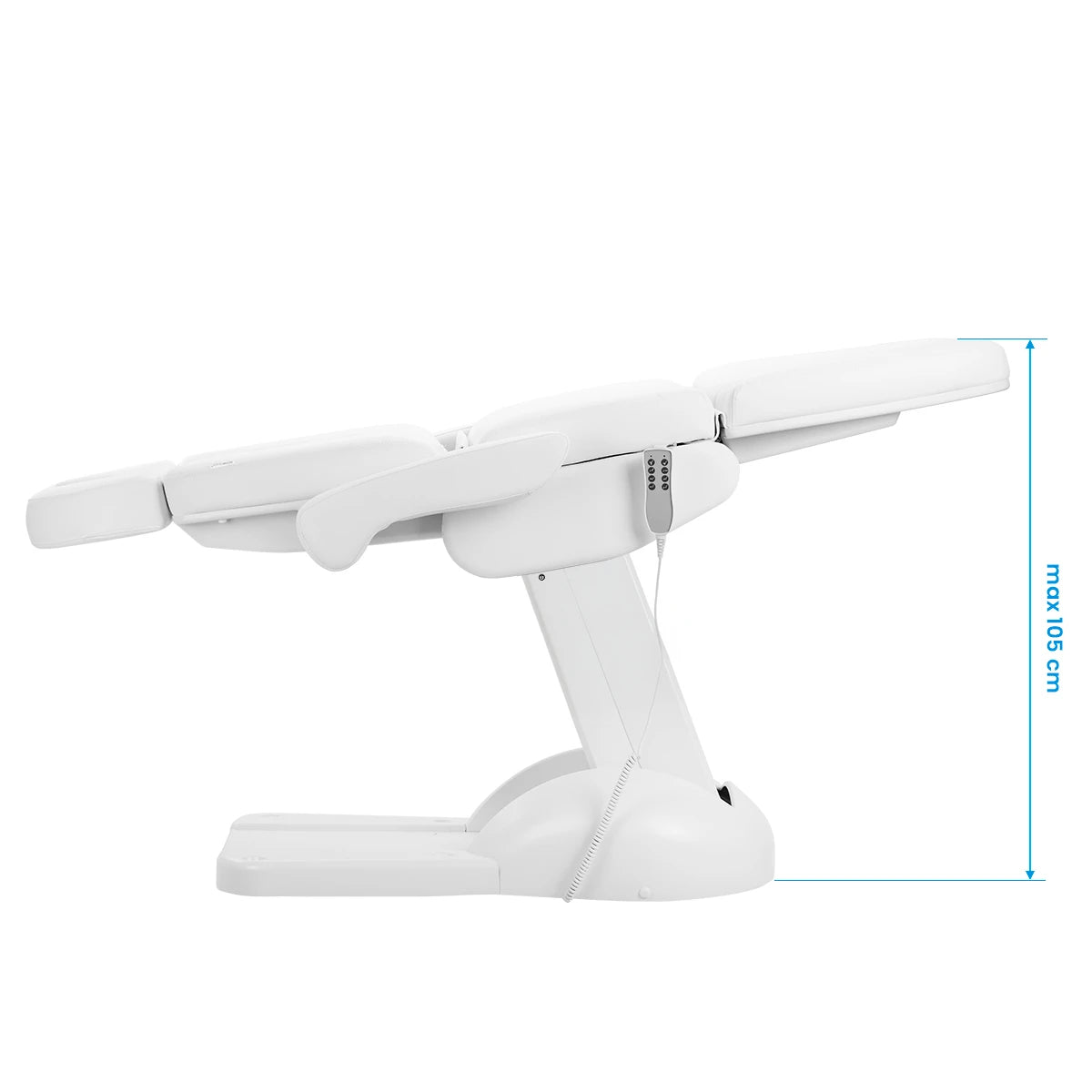 Azzurro Lux 4m white cosmetic chair with cradle