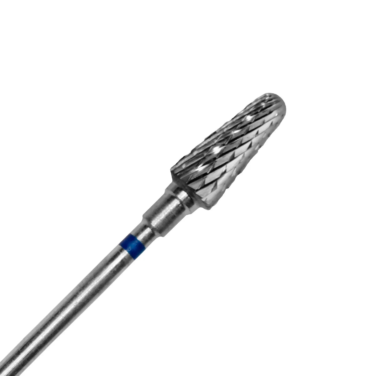 Staleks karbidinis frezos antgalis nupjautas kūgis mėlynas EXPERT, 6 mm / 14 mm