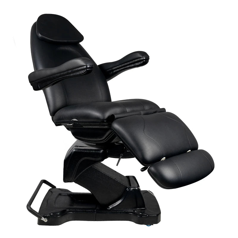 Beauty bed-couche 161, 3 motors, rotating, black