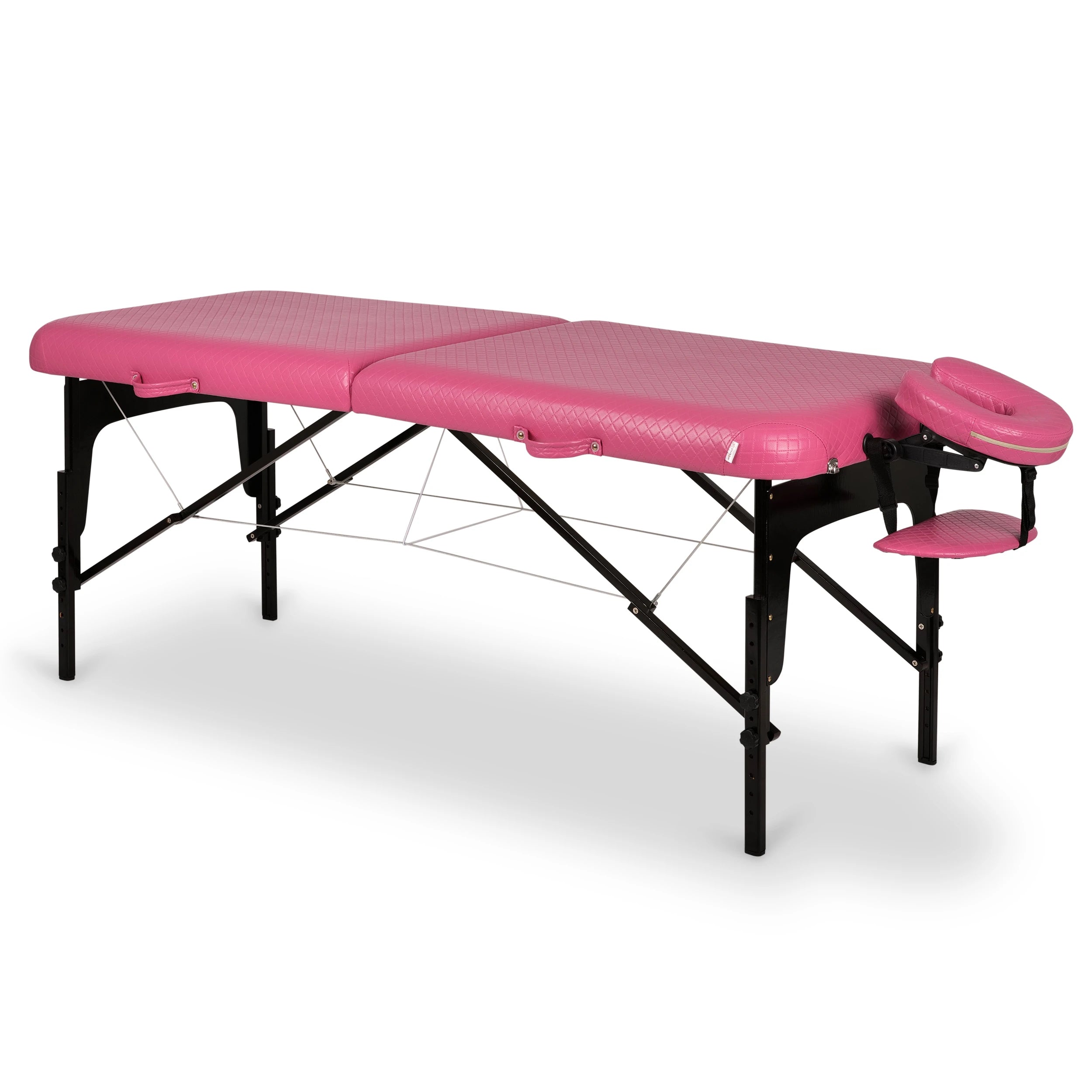 Portable cosmetic and massage bed Estetic Blush Comfy Base K510 Pink