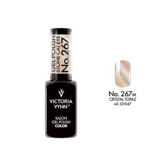 Gel polish 267 Crystal Topaz STONE CAT EYE GP 8ml
