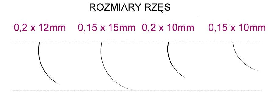SYIS - Накладные ресницы 0.20x 10mm 0.25g