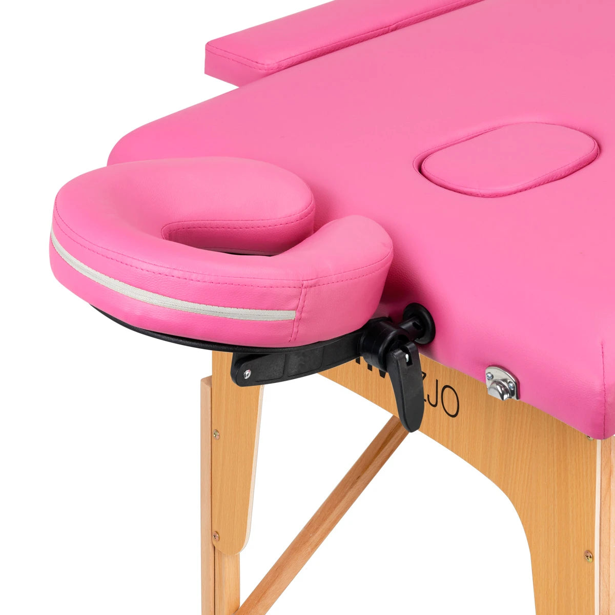 Bærbar massagebrikse træ Activ Fizjo comfort 2 segment rosa
