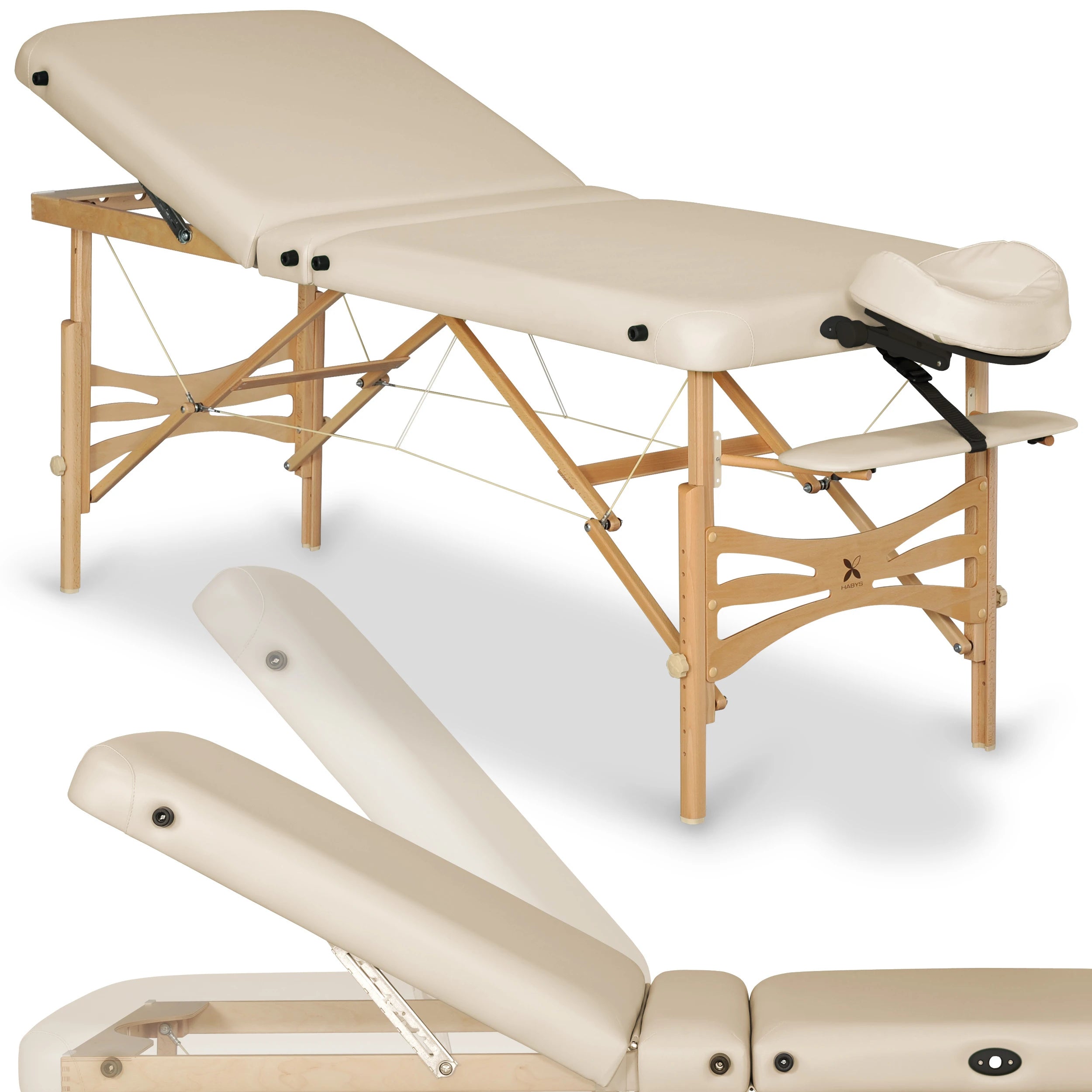 Massagebrikse Panda Plus Light Wood 70 Vinyl Flex K033, beige