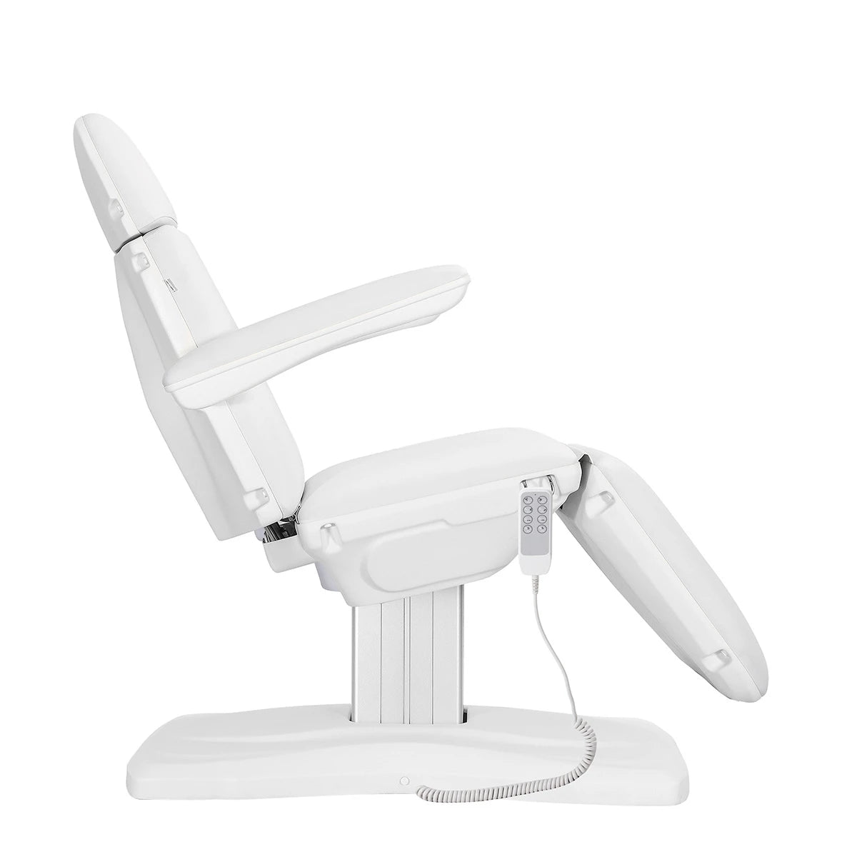 Sillon Eclipse Elektrische Kosmetikliege, 4 Motoren, Weiß