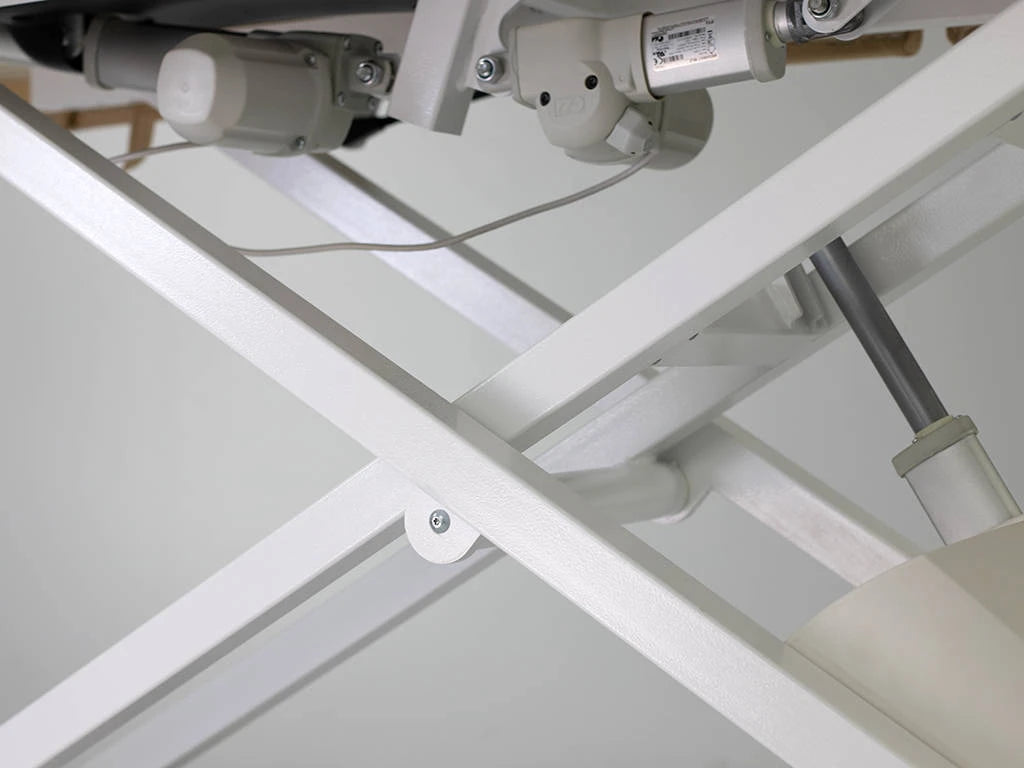 Stacionārs masāžas galds Linea V3 Soft Touch, K607 mokas bēšs