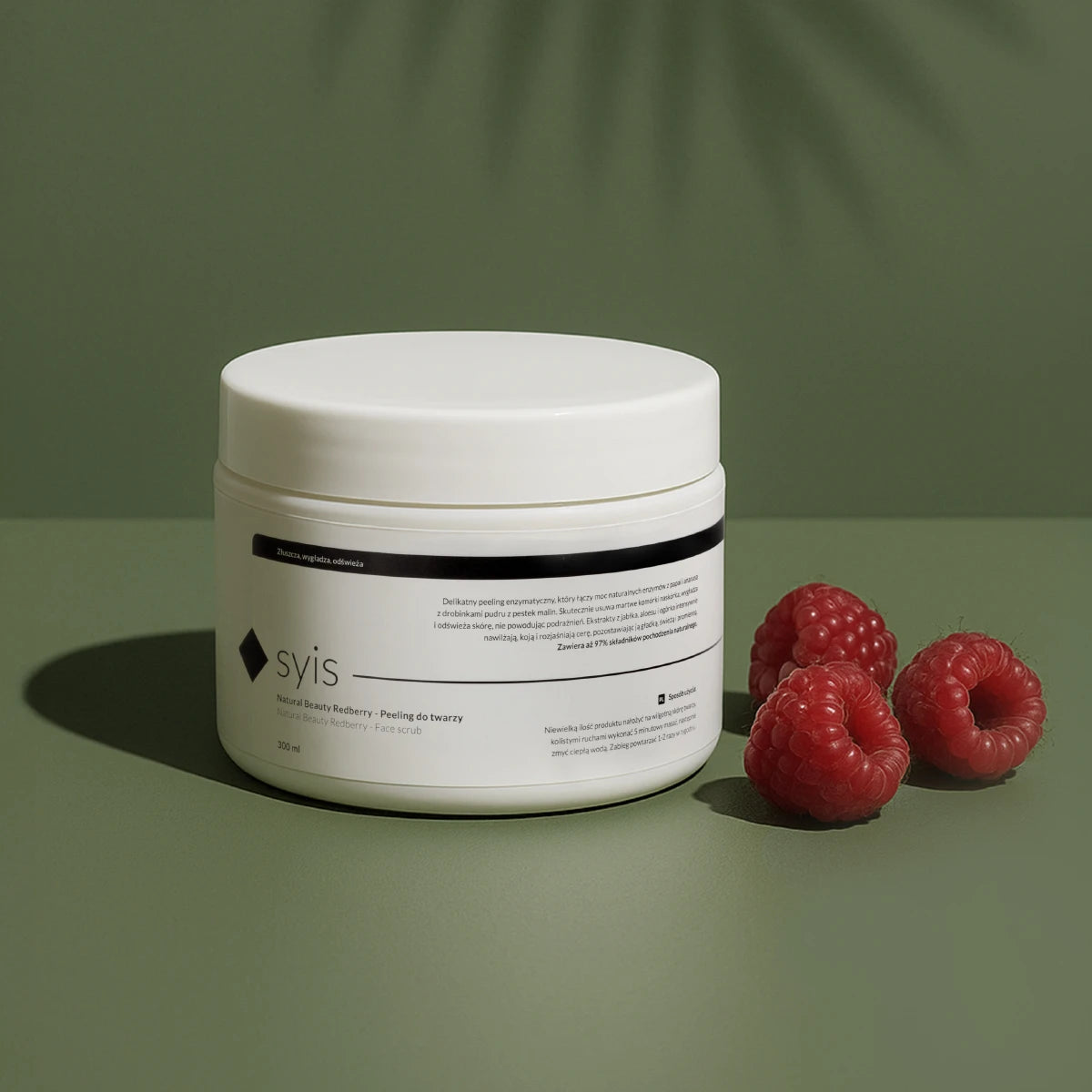 Syis Natural Beauty redberry face scrub 300 ml