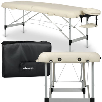 Kosmetoloģijas krēsls - kušete Estetic Light Comfy Base K520, bēšs