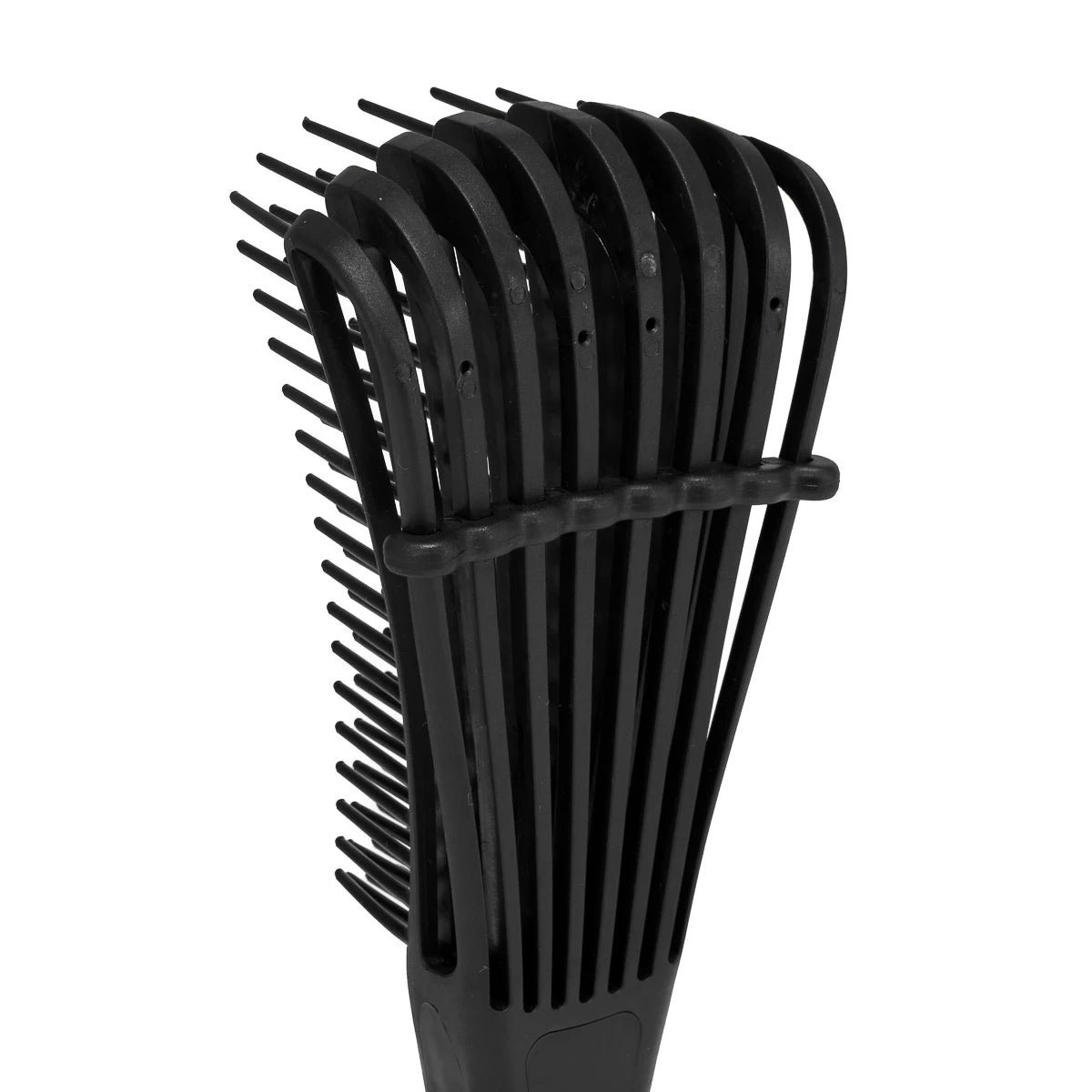 Elastīga matu suka P-868, melna
