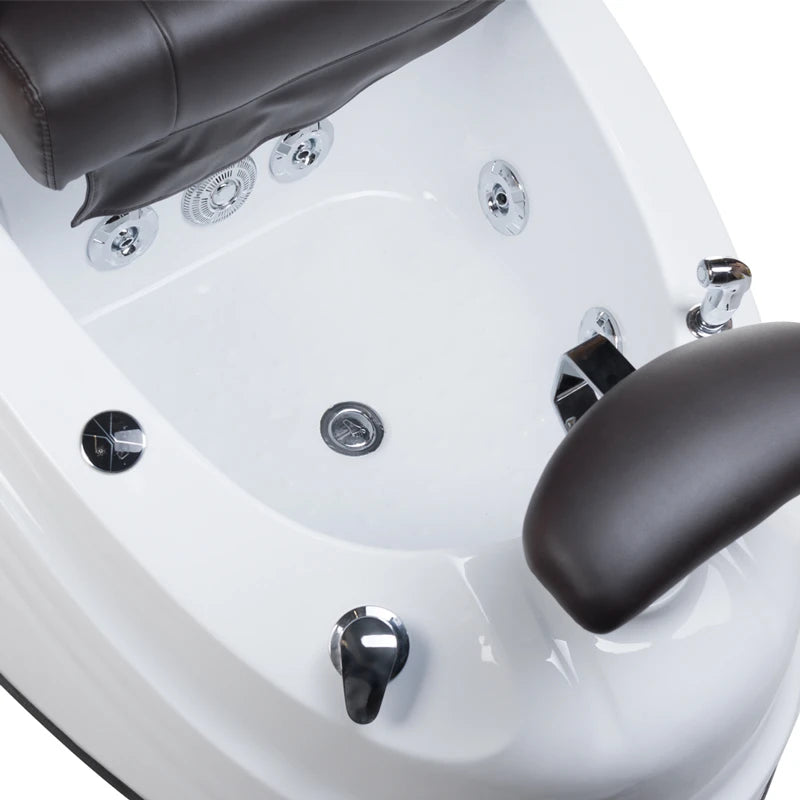 Pedicure behandelstoel met massage, BR-2307, bruin