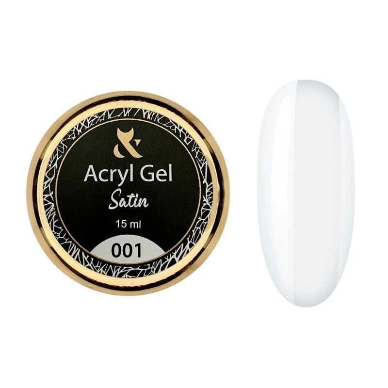 Acryl Gel Satin 001 (jar), 30 ml