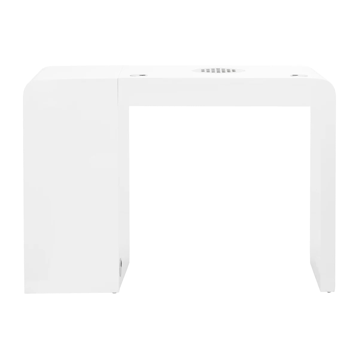 Manicure table 312 with vacuum cleaner, white
