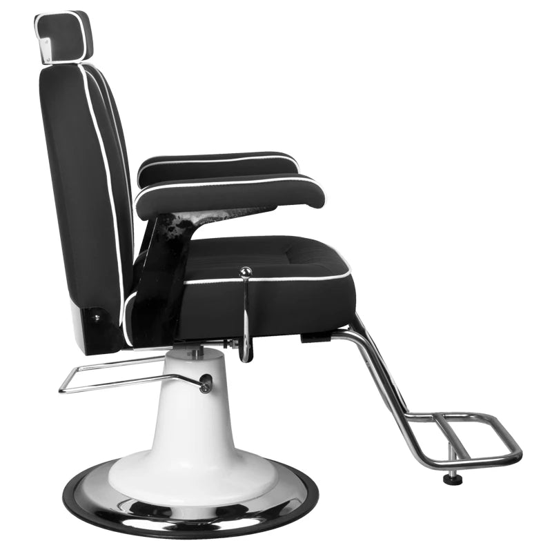 Fauteuil Barbier Gabbiano amadeo noir