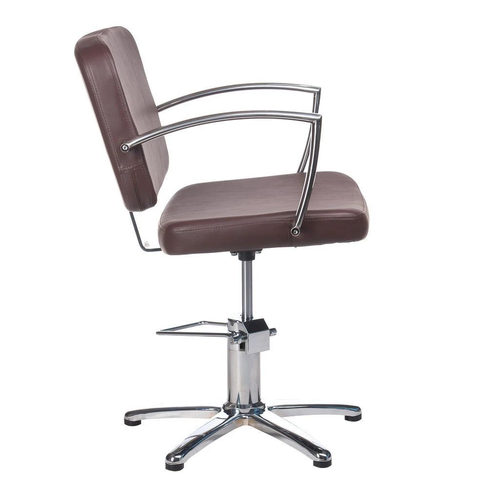 Hairdressing chair Dario BH-8163, brown