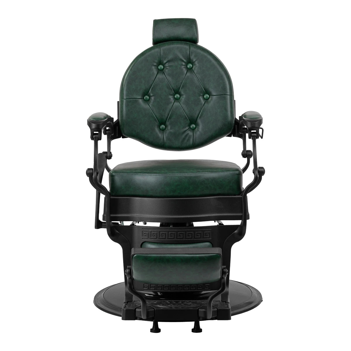 Barber chair Gabbiano President green