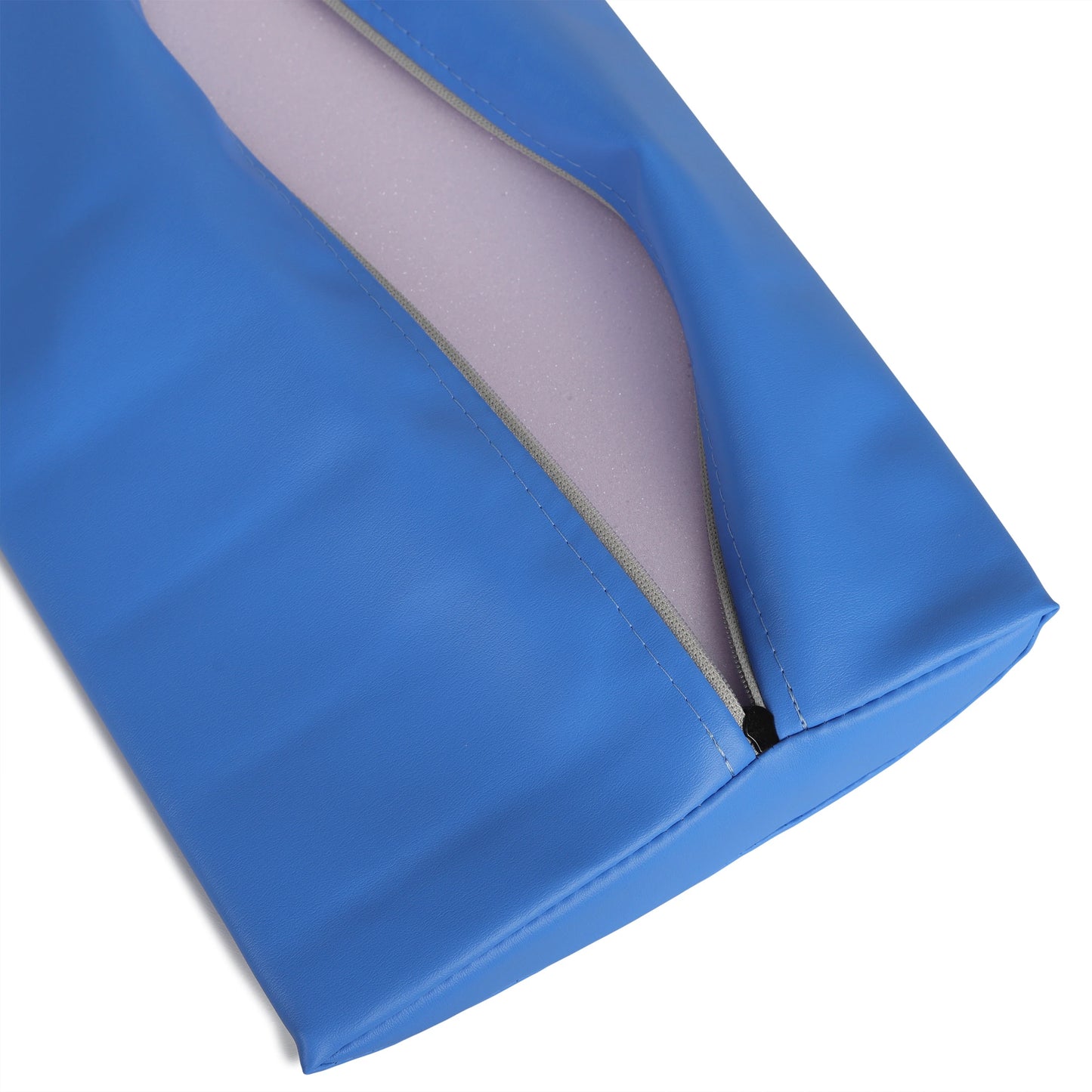 Semi Round Bolster Lumbar 40x25x5 Soft K023 Blue