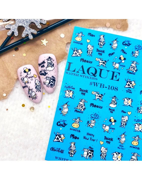 LAQUE NailArt-Einleger #WB-108