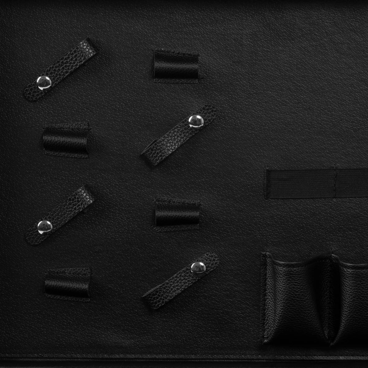 Bārbera instrumentu koferis, balts-melns