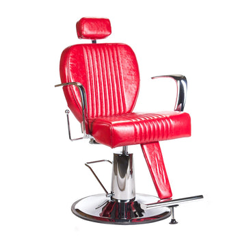 Barber Chair OLAF BH-3273, red