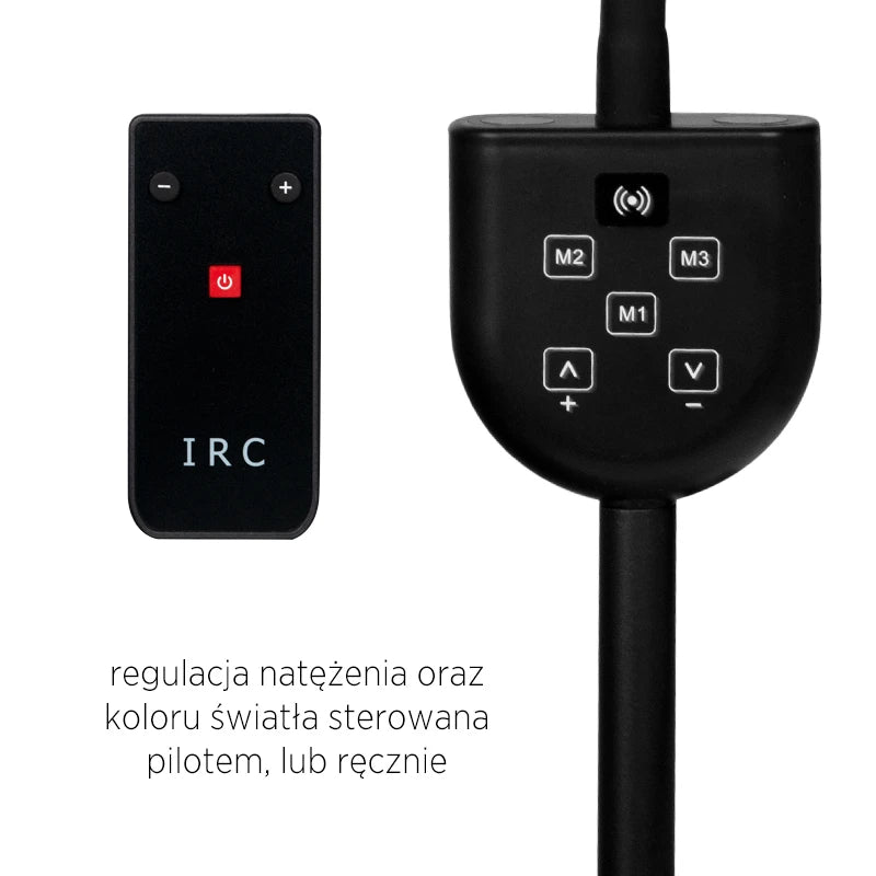 LED lámpa, POLLUX I EDITION, fekete
