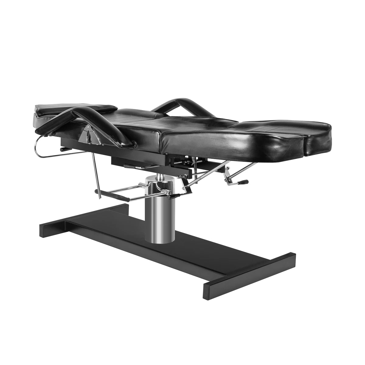 Jalkahoitotuoli hydraulisella nostopumpulla A210C PEDI, musta
