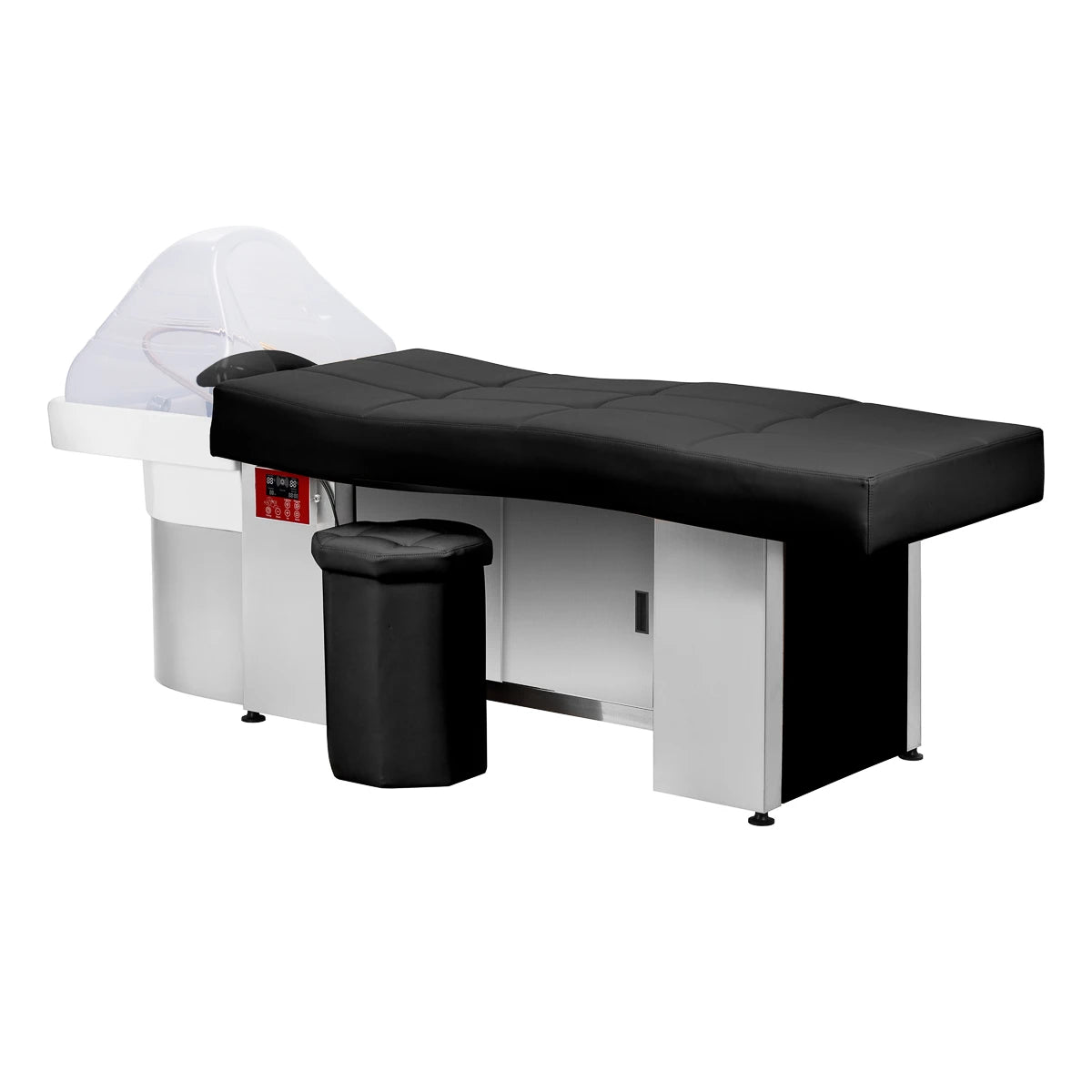 Gabbiano Head Spa 017B cheveux washing lit noir