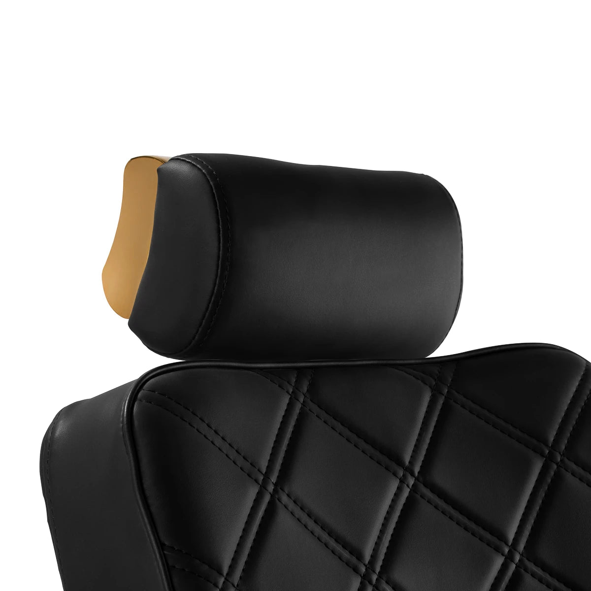 Barber Chair Gabbiano Leonardo Gold Black