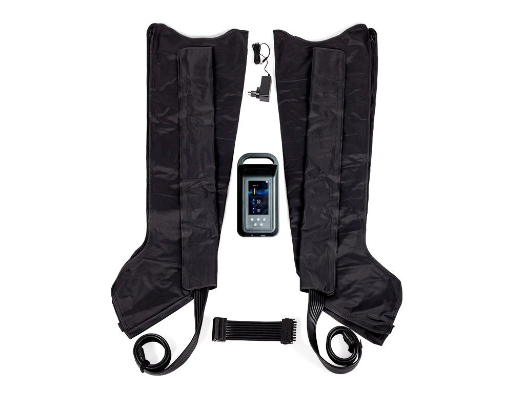 Standard-8 device for lymphatic drainage and pressotherapy, 8-chamber