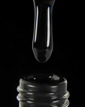 DARK by Rior Stempēšanas laka №01 black STICKY, 10 ml