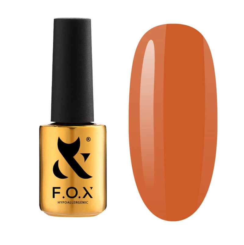 F.O.X Gēla nagu laka Spectrum 112 Gold, 7 ml
