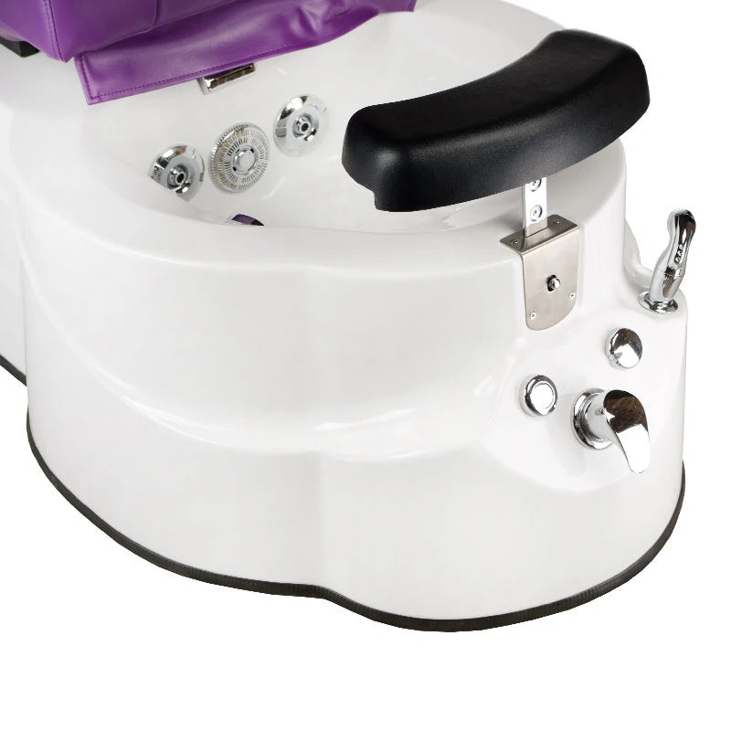 Pedikürstuhl mit Massage BR-3820D, Violett