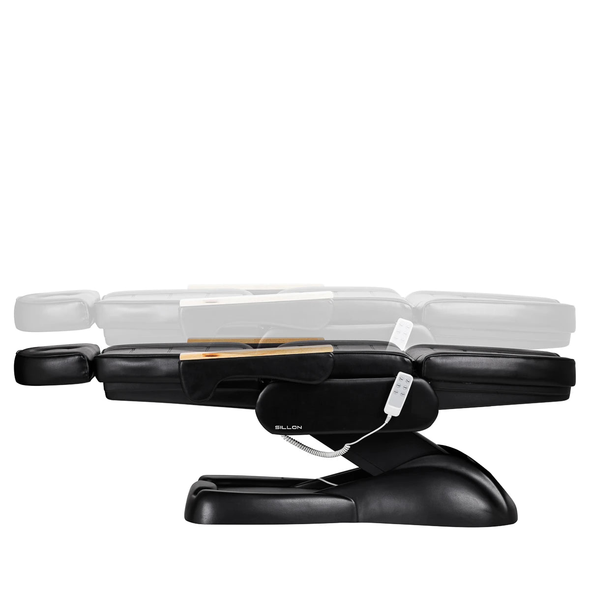 Beauty bed-couche SILLON LUX 273B, 3 motors, black