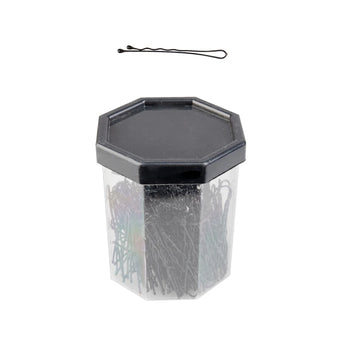 Friziera piespraudes E-62, 150 gab., 4,9 cm, melnas