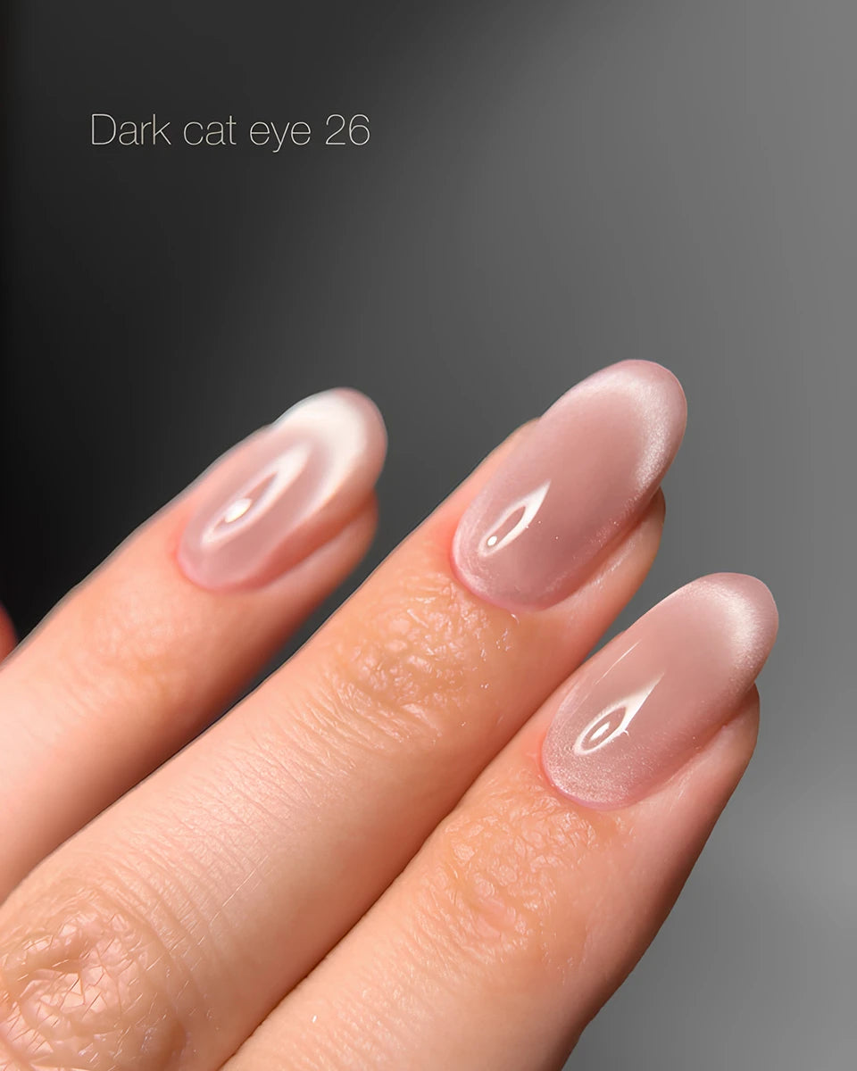 DARK by Rior Gēla nagu laka Cat Eye 26, 10 ml