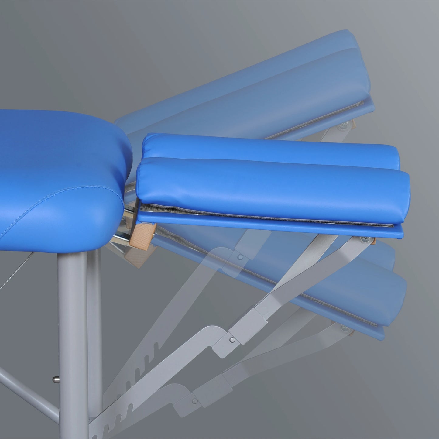 Masāžas galds Chiro Ultralux 19 Alu Vinyl Flex, K033 bēšs