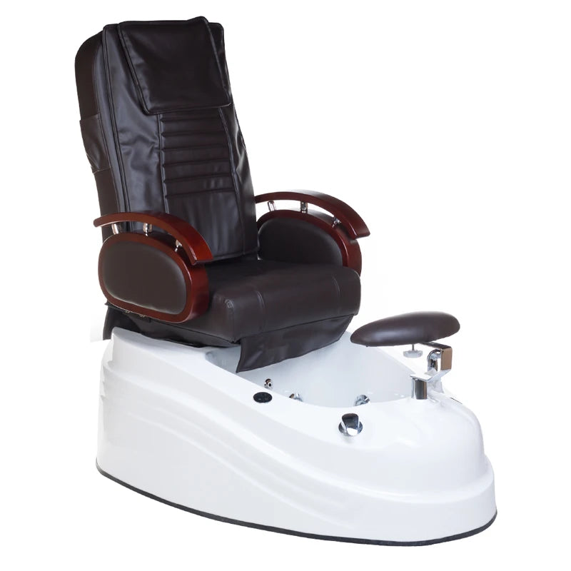 Pedicure behandelstoel met massage, BR-2307, bruin