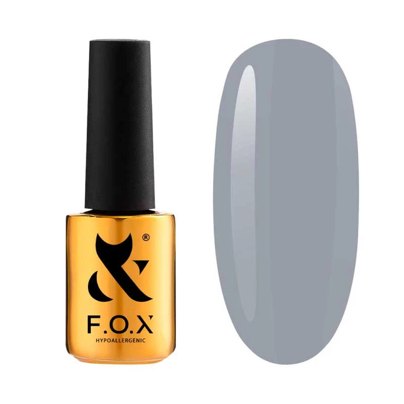 F.O.X Gēla nagu laka Spectrum 011, zelta, 7 ml