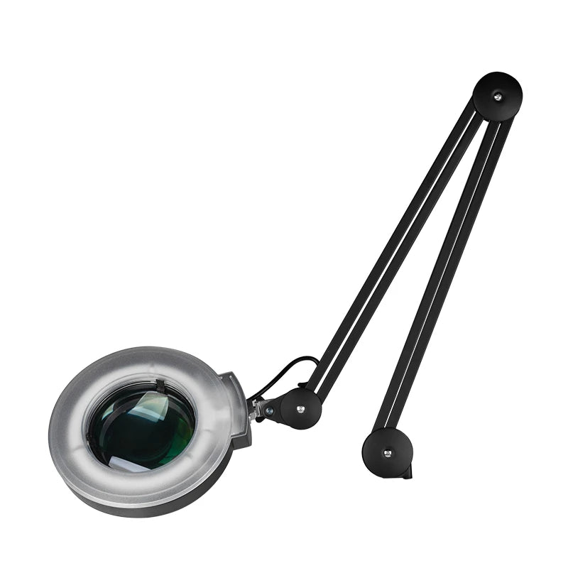 Padidinimo lempa su stovu LED S5, juoda