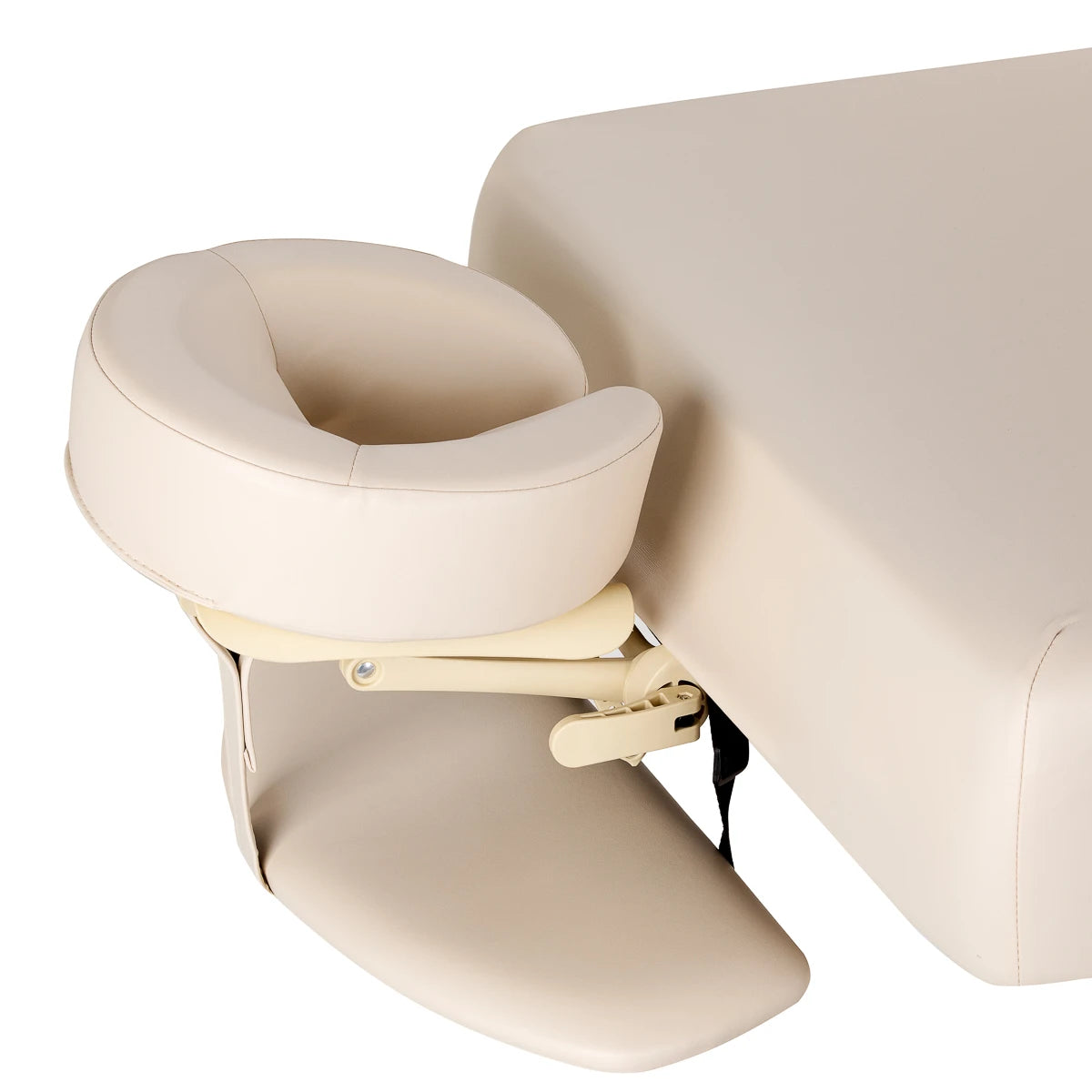 Sillon SPA behandelstoel Siesta, crème met lichtbruine voet