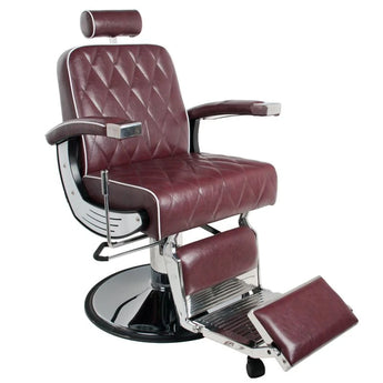 fauteuil Barbier Gabbiano imperial maroon