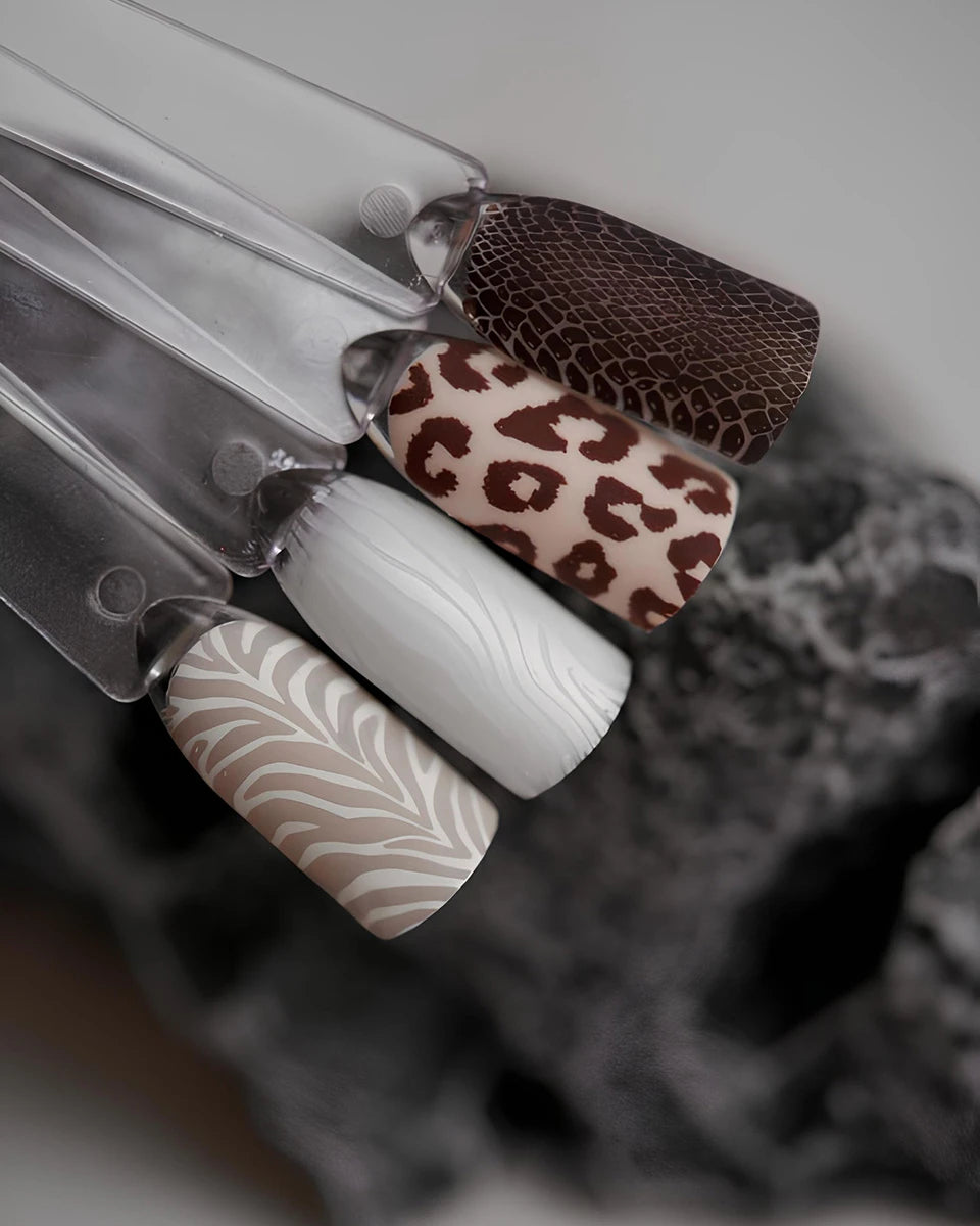 Stamping Polish №44 white pearlescent, 10 ml