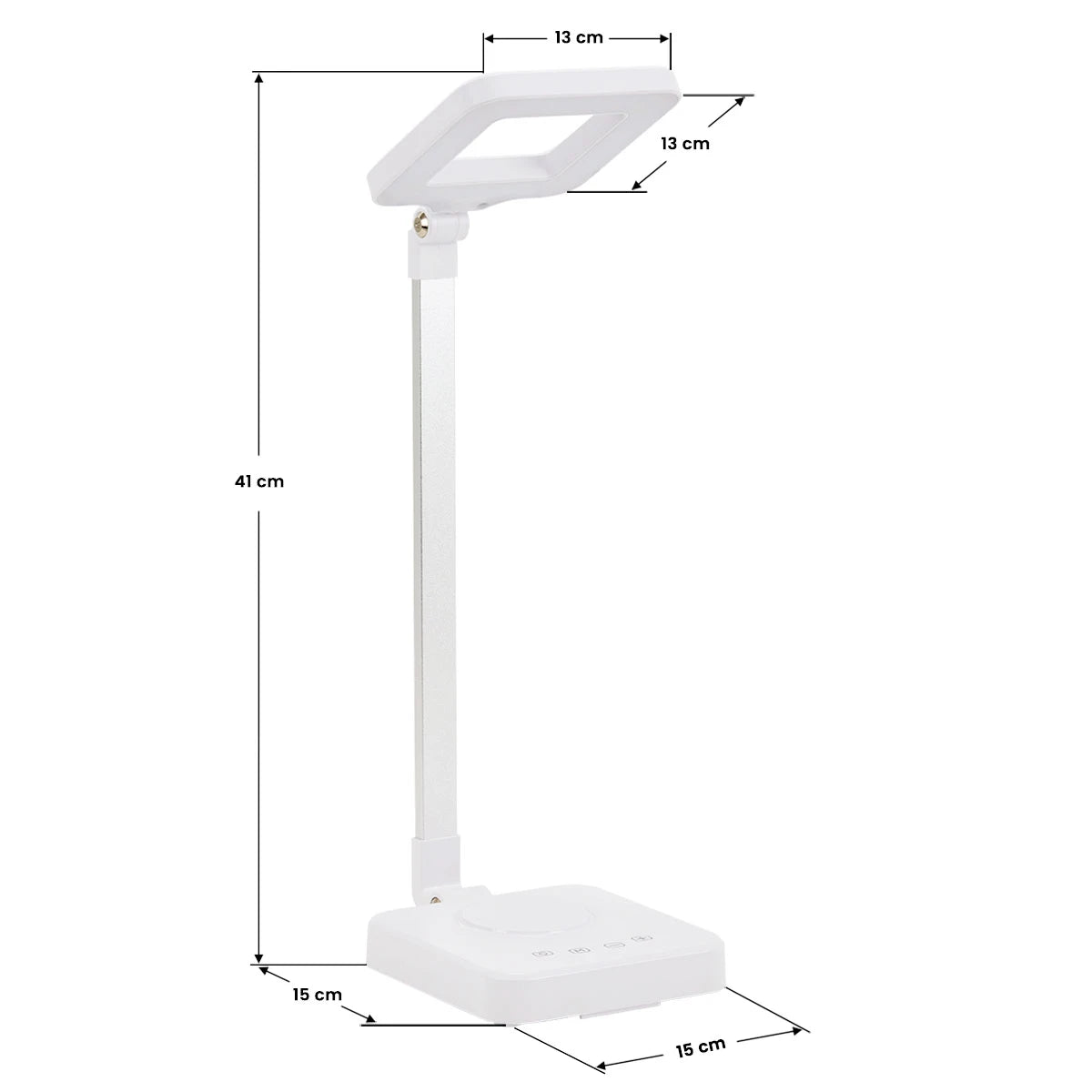 DESK LAMP ELEGANTE LED SQUARE 804