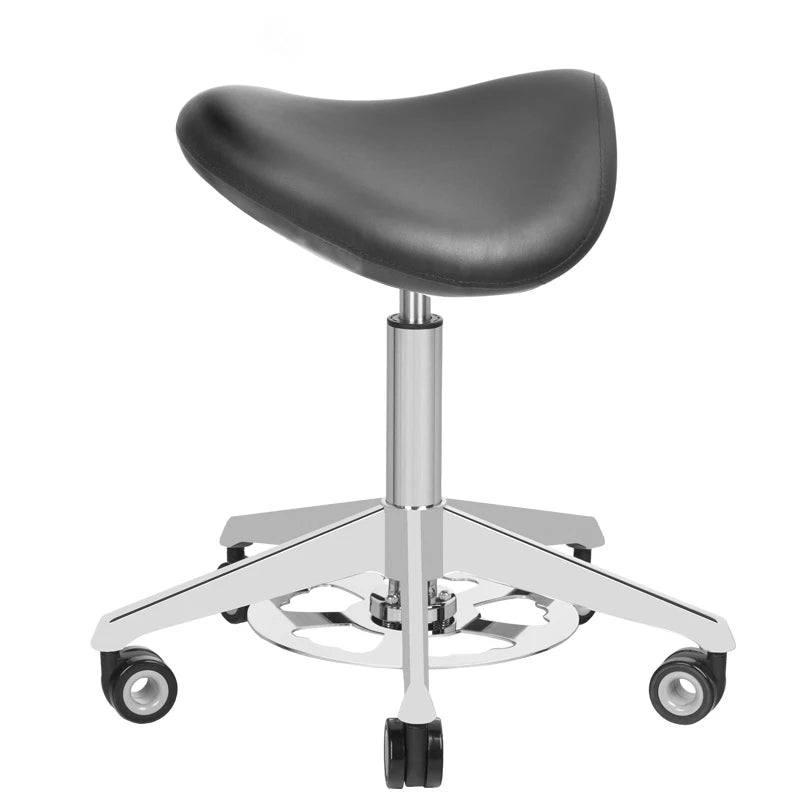 Косметический стул, AZZURRO 010F BUMP-UP, чёрный